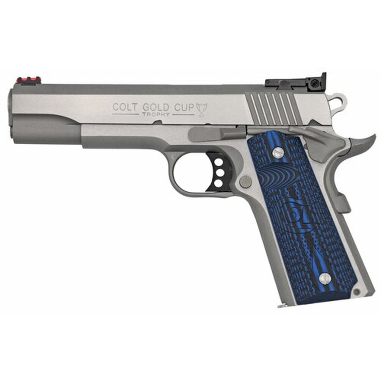 Colt Gold Cup Lite 1911 Full Size 9MM, 5″ Barrel, Brushed SS Finish, G10 Grips, 9Rd Mag