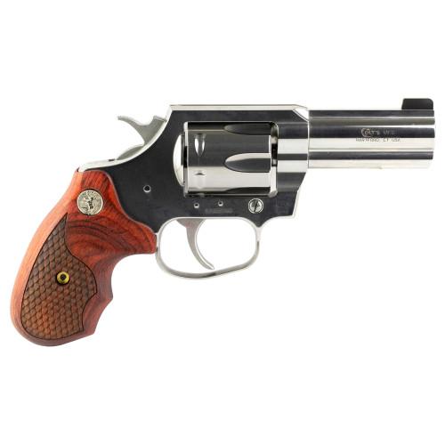 Colt King Cobra 357 Magnum, 3″ Barrel, Stainless Steel Frame, Walnut Grip, 6rd