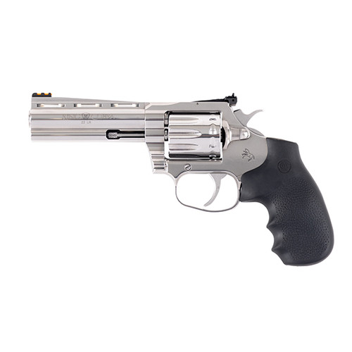 Colt King Cobra Target 22 LR, 6″ Barrel, Stainless, Hogue Overmolded Grip, 10rd