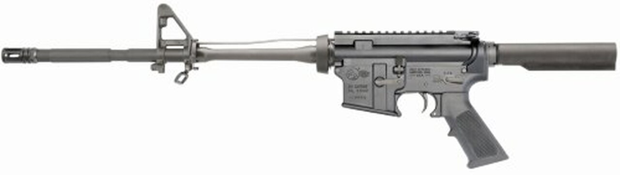 Colt LE6920 5.56mm NATO 16″ Chrome Lined Barrel Front Sight No Furniture 30rd Mag