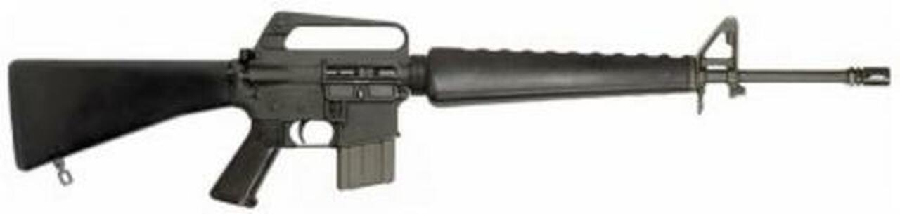 Colt M16A1 Reissue 5.56x45mm, 20″ Barrel, A1 Fixed Sights, Government A1 Grip, Black, 20rd