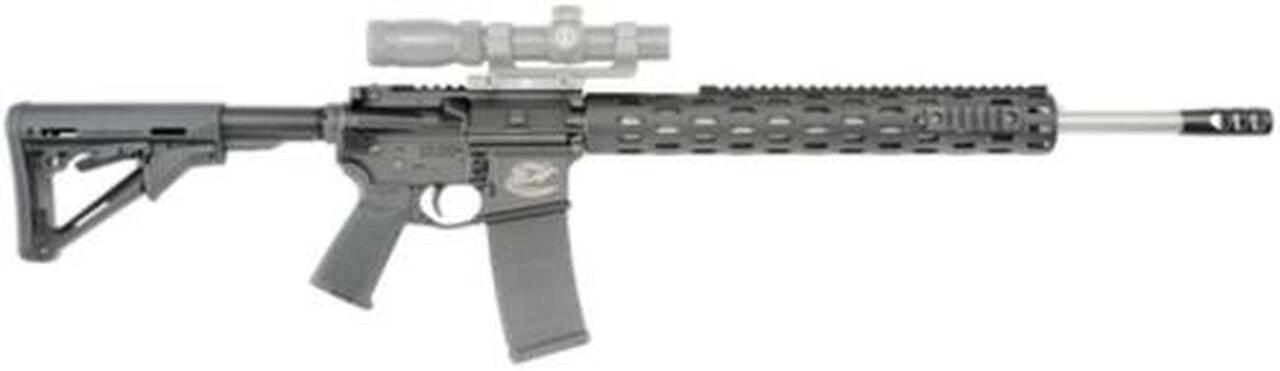 Colt Pro Model CRP .223/5,.56 20″ Match Grade Air Gaged Polished Stainless Steel Barrel Magpul CTR 6 Position Adjustable Stock Black Finish 30rd