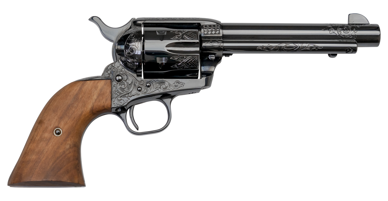 Colt SAA .45 LC, 5.5″ Barrel, Hand Engraved, Blued, 1 of 5 Talo Exclusive