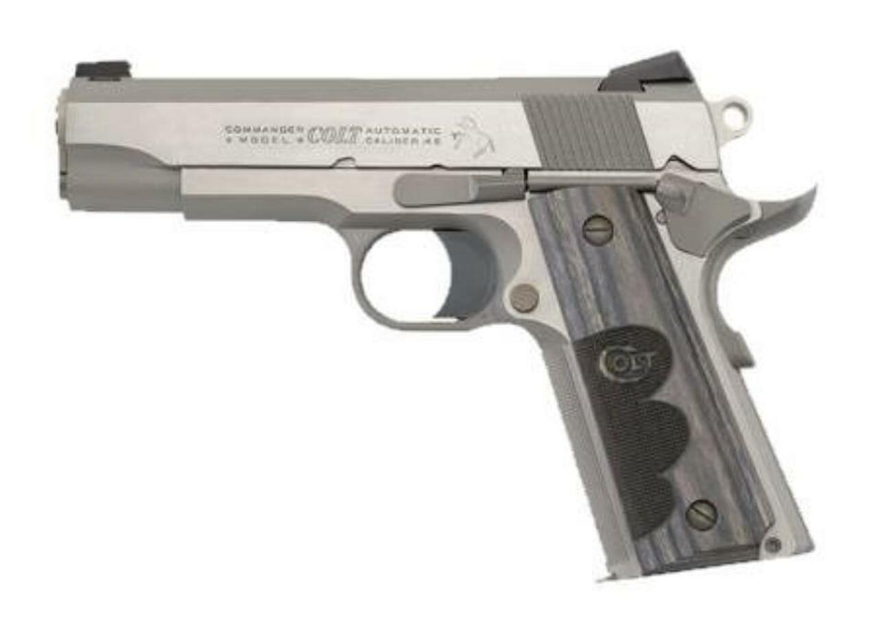 Colt Wiley Clapp Edition Commander Size 1911 45 ACP 4.25″ Barrel Novak Sights 8rd Mag
