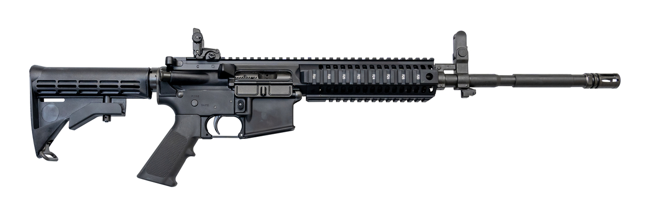 Colt’s Manufacturing, Monolithic Carbine, Semi-automatic, AR, 223REM/556NATO, 16.1″ Barrel, Black Anodized Finish, Polymer Grip and Collapsible Stock, 30Rd, 1 Magazine