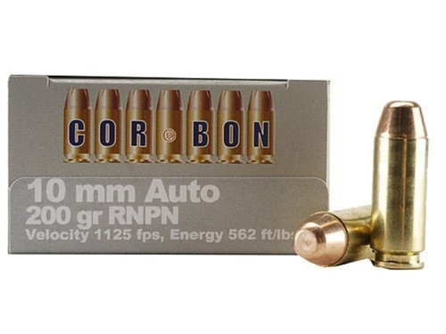 Cor Bon Hunter 10mm, 200gr, Round Nose Penetrator, 20Bx/25Cs