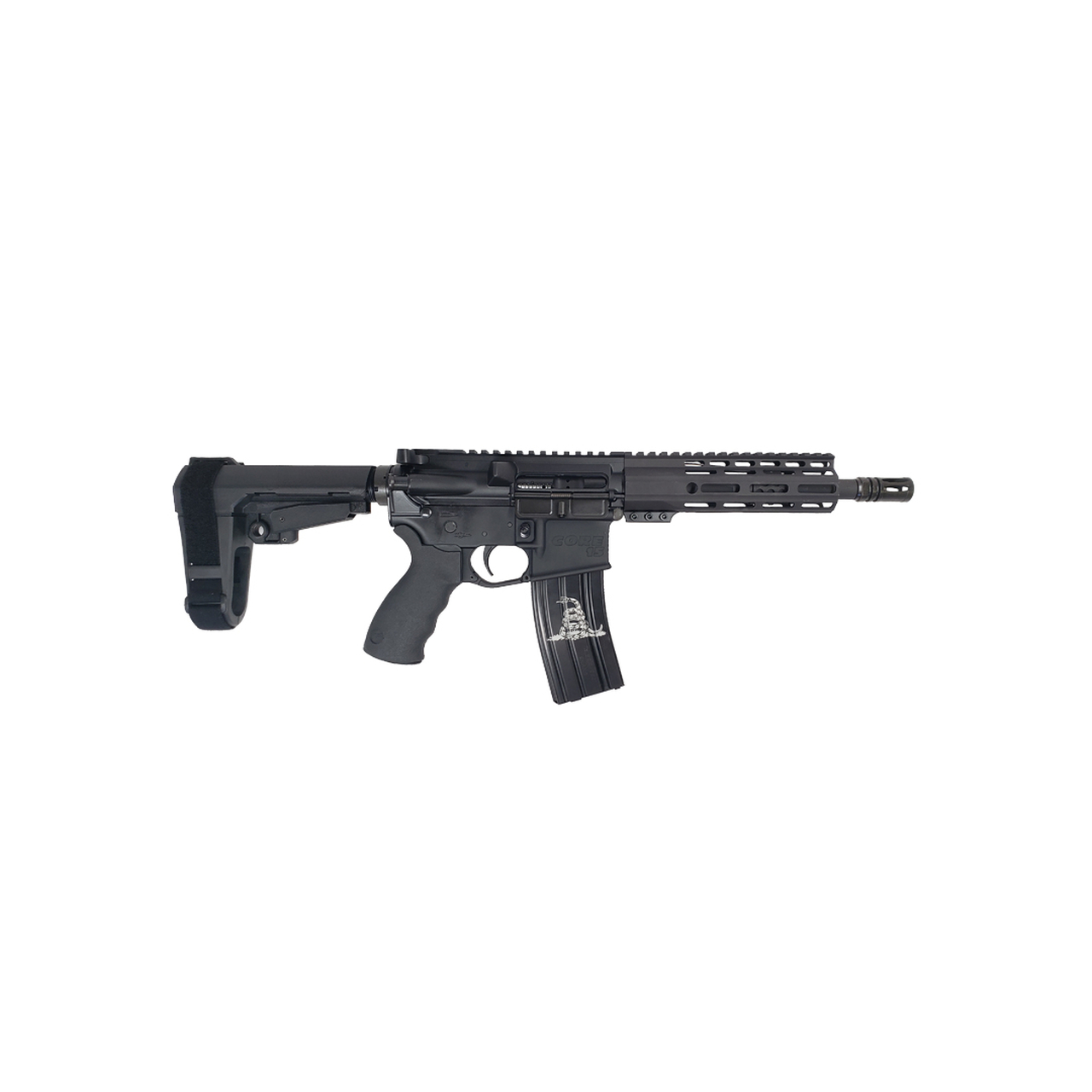 Core 15 Truck Gun Roscoe AR-15 Pistol .223/5.56mm, 7.5″ Barrel, 30 Rd Mag