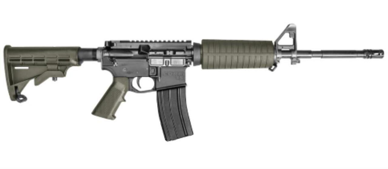 Core15 M4 Scout, .223/5.56, 16″ Barrel, OD Green Furniture, 30 Rd Mag