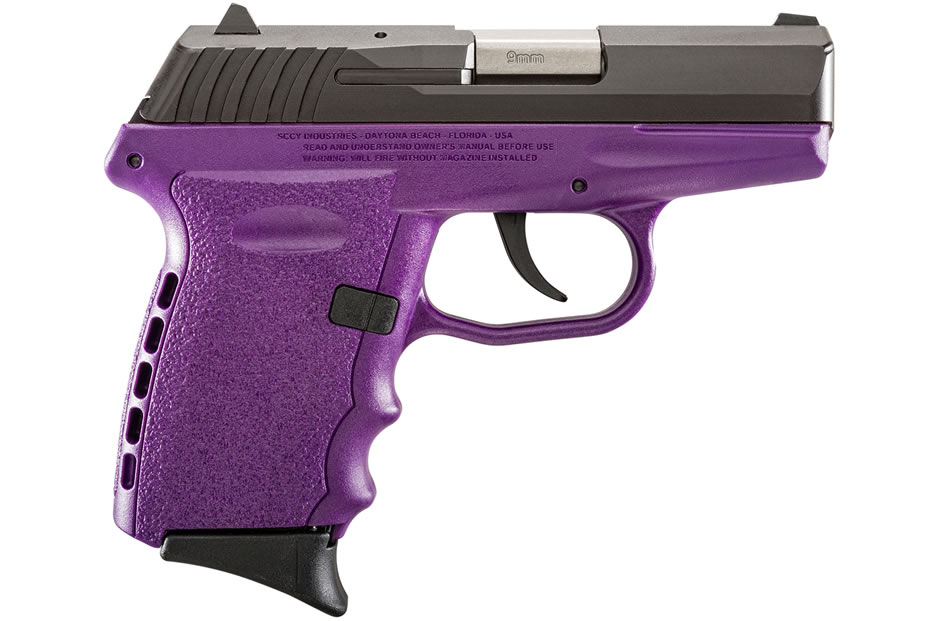 CPX-2 9mm Purple Pistol with Black Slide
