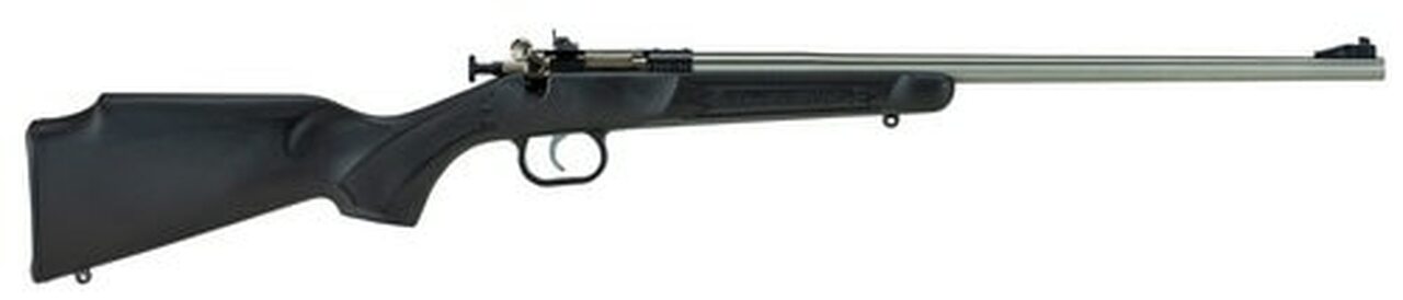 Cricket Black Synthetic 22LR, Stainless, 2 Spacers