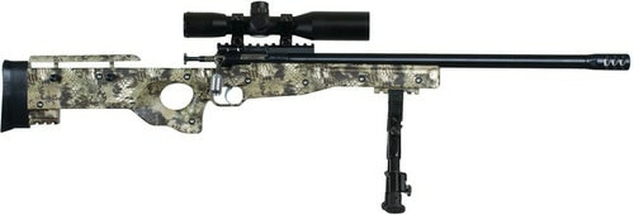 Crickett CPR Complete Package 22LR, 16.125″ Barrel, Adjustable Kryptec Camo Stock, Blued