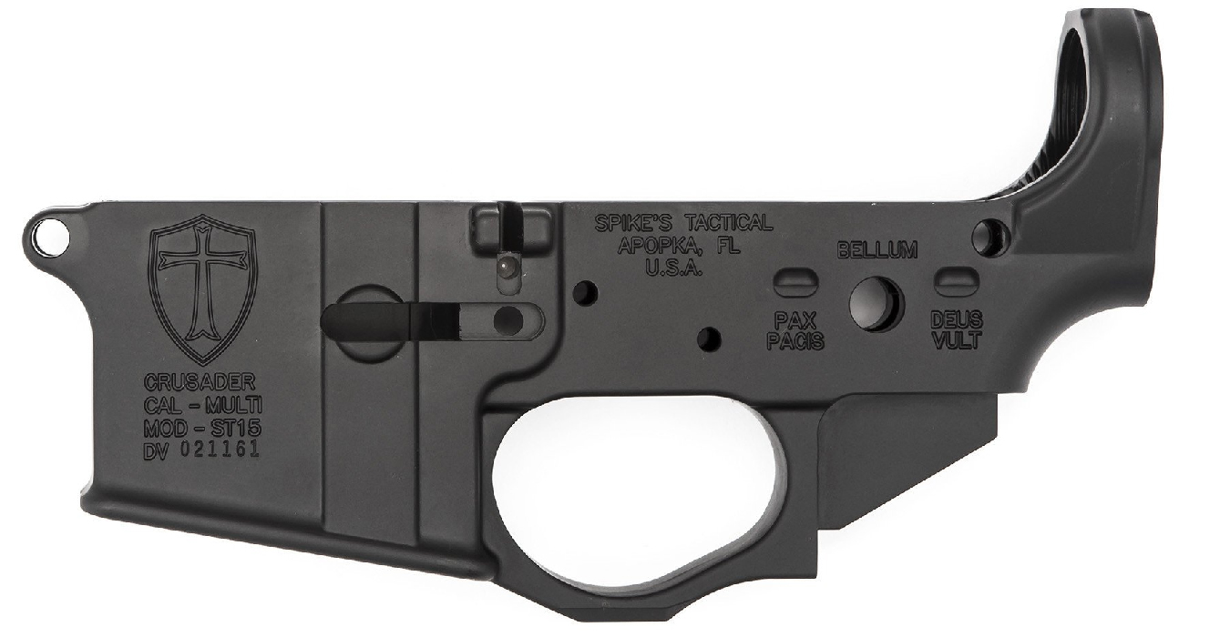 Crusader Stripped Lower Receiver (Multi Cal)