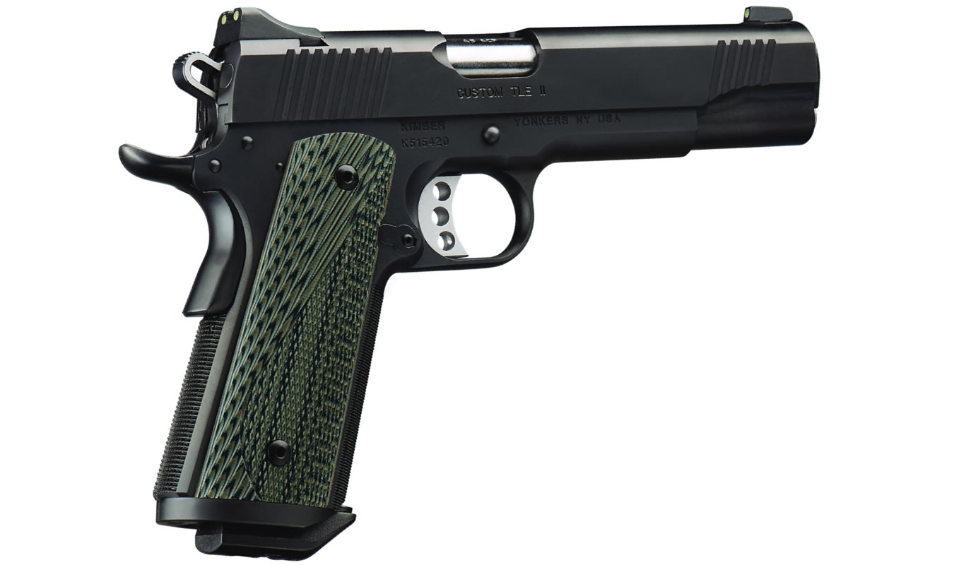 Custom TLE II (EM) 1911 45 ACP with Extended Magwell