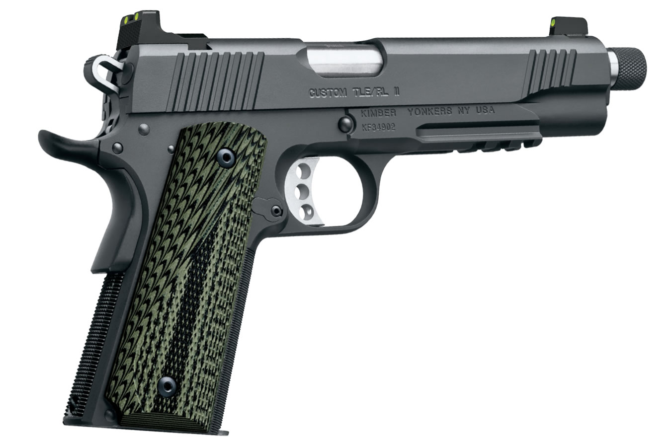 Custom TLE/RL II 45 ACP Threaded for Suppressor (TFS) with Night Sights