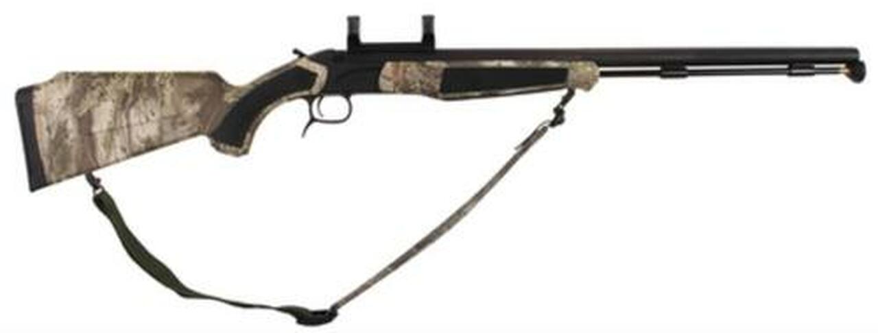 CVA Accura MR .50 Caliber 25″ Fluted Nitride Stainless Steel Barrel One Piece Dead-On Mount Realtree Max-1 HD Stock