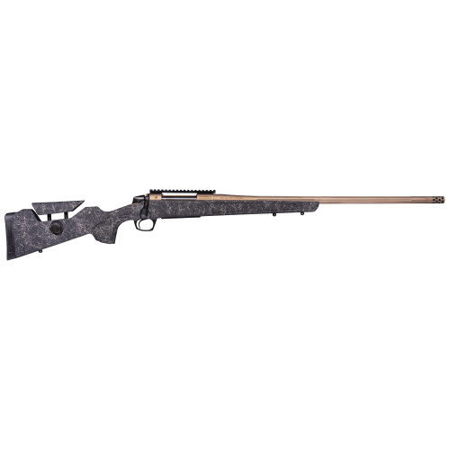 CVA Cascade LR Hunter 300 PRC, 26″ Threaded Barrel, Black w/ Smoked Bronze Web, 3rd