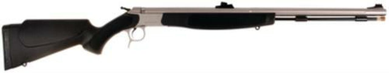 CVA Optima v2 209 Magnum Series .50 Caliber 26″ Stainless Steel Fluted Barrel Fiber Optic Sights Black Stock