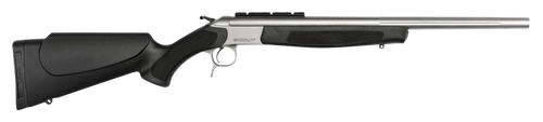 CVA Scout 350 Legend, 20″ Threaded Barrel, Black, Stainless Steel, 1rd