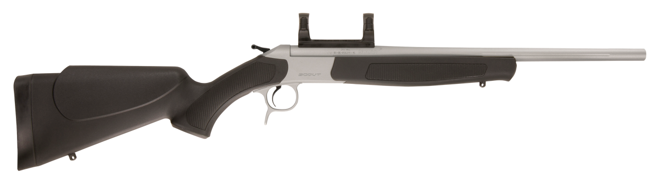 CVA Scout Compact Takedown .223 Caliber 20″ Stainless Steel Barrel Black Composite Stock