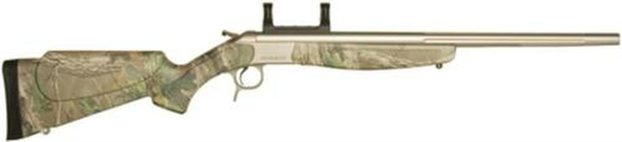 CVA Scout V2 Single Shot .44 Magnum 22″ Stainless Steel Barrel Synthetic Stock Realtree Xtra Green Camouflage