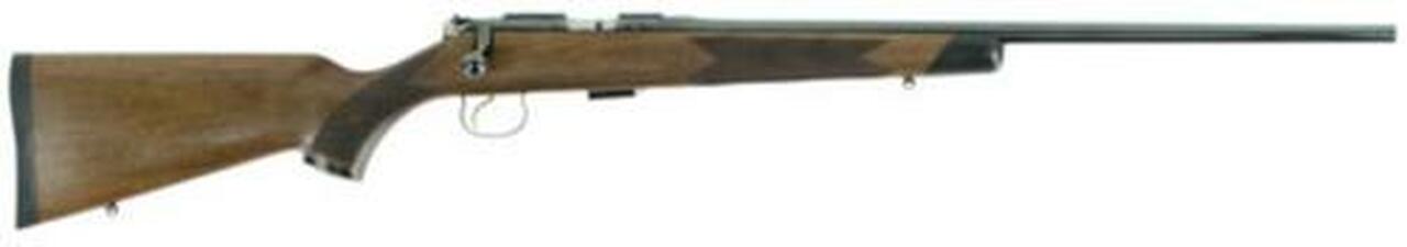 CZ 452 Grand Finale Rifle, 22LR, 22.5″, American Black Walnut Stock, Blue, Limited Edition