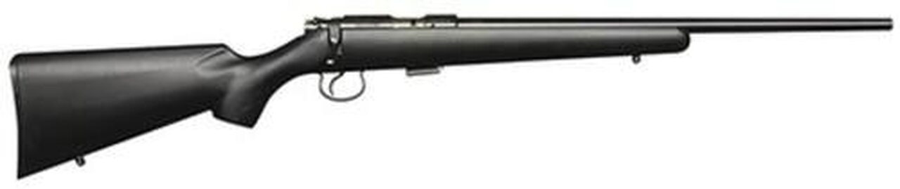 CZ 455 American, .17 HMR, 20.5″, 5rd, Black Synthetic Stock