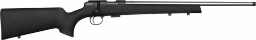CZ 457 22 LR, 20″ Threaded Barrel, Black Synthetic, Stainless Steel Barrel, 5rd