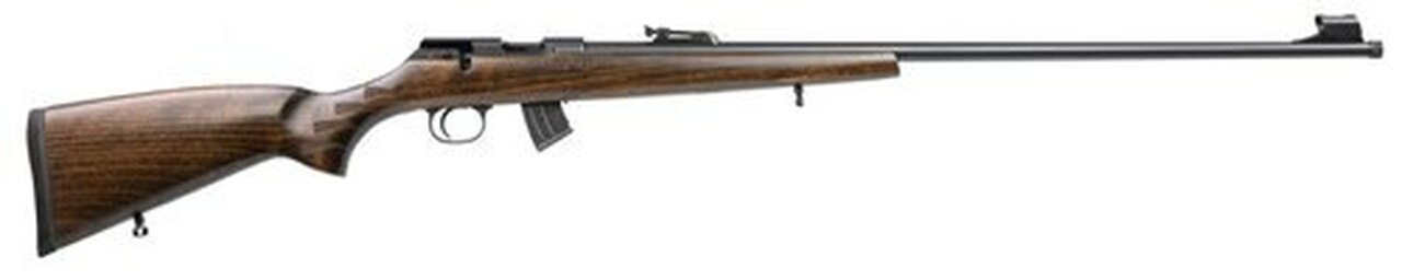 CZ 457 Jaguar .22 LR, 28.6″ Barrel, Beechwood Stock /W Grip Stippling, 10rd
