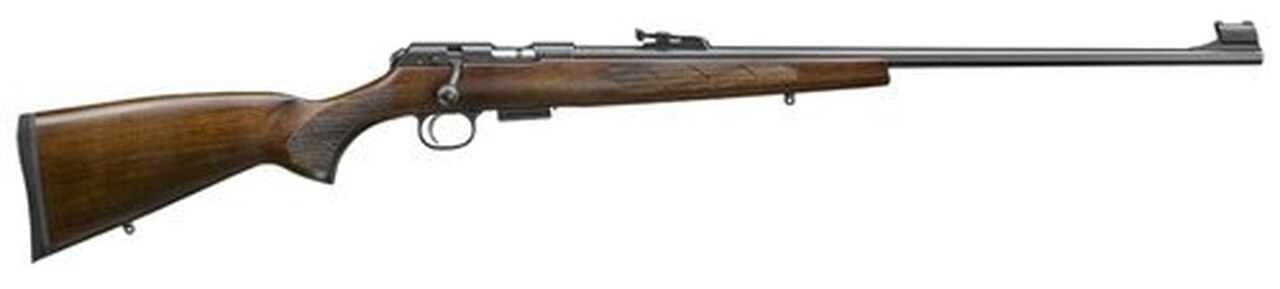 CZ 457 Lux, .22 WMR, 24.8″ Barrel, 5rd, European-Style Turkish Walnut Stock