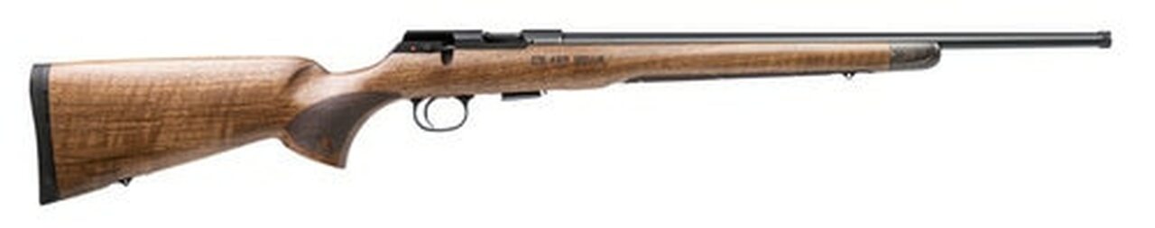 CZ 457 Royal .22 LR, 20.5″ Threaded Barrel, Nitride, Walnut Stock
