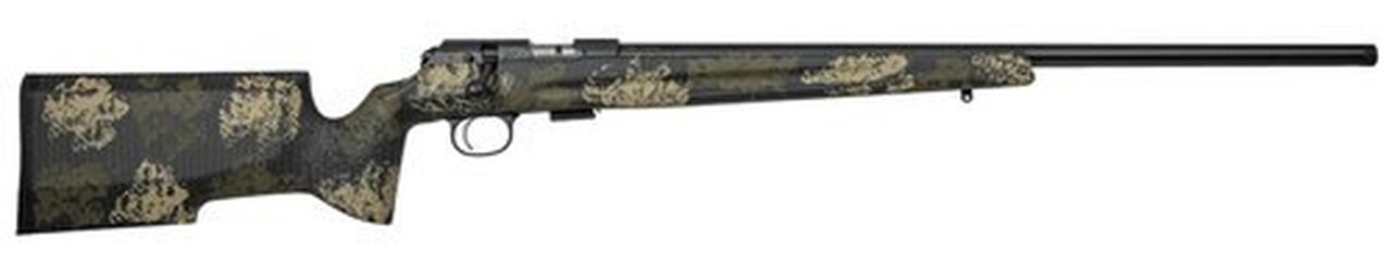 CZ 457 Varmint Precision Trainer 22 LR, 16.50″ Camo Fixed Manners Stock Black Right Hand, 5 rd