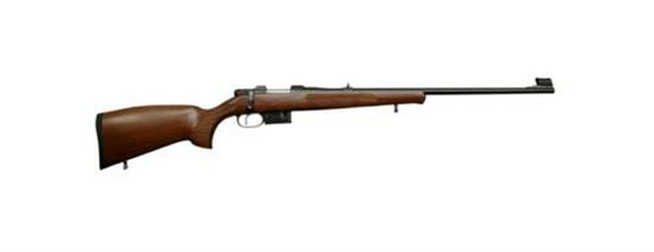 CZ, 527 Lux, 22 Hornet, 23.6″ Cold Hammer Forged Barrel, Blue Finish, Walnut Stock, 5 Rounds