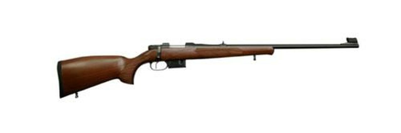 CZ, 527 Lux, 223 Rem, 23.6″ Barrel, 1:9 Twist Rate, Blue Finish, Walnut Stock, 5 Rounds