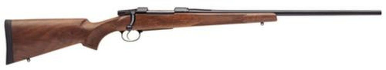 CZ 550 American, .22-250, 23.6″, 4rd, Walnut Stock, Blued