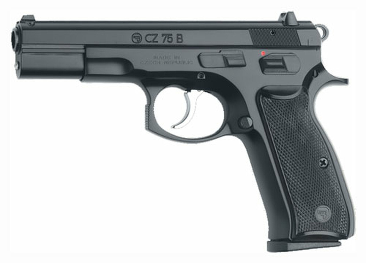 CZ 75 B (Omega) 9mm black – 16rd mags