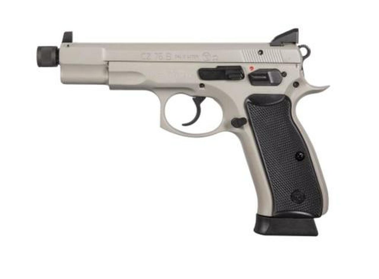CZ 75 B Omega, 9mm, Urban Grey, Suppressor Ready,, , 4.7″, 10 rd