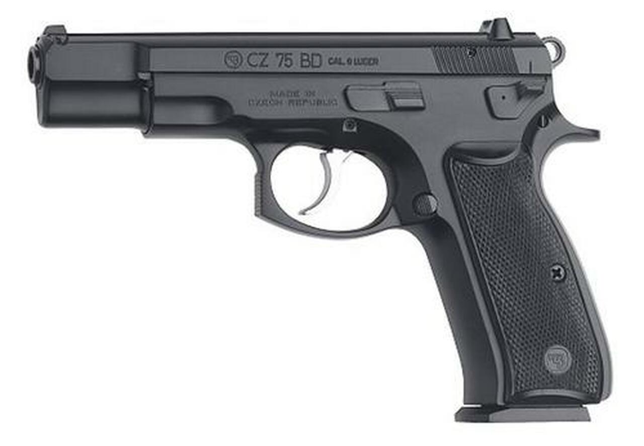 CZ 75 BD 9mm, Black, CA Compliant, 10rd