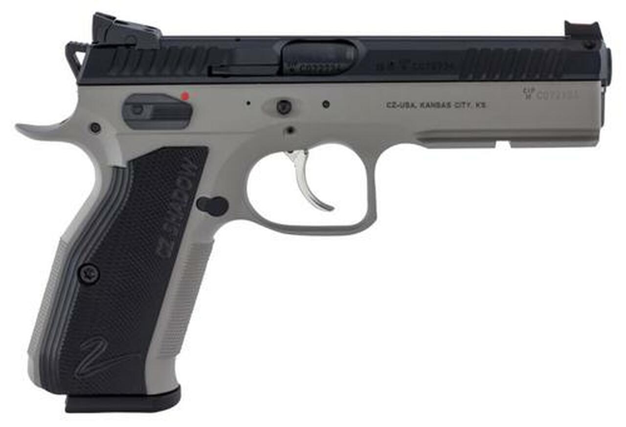 CZ 75 Shadow 2 9mm 4.89″ Barrel Gray Finish 17rd Mags