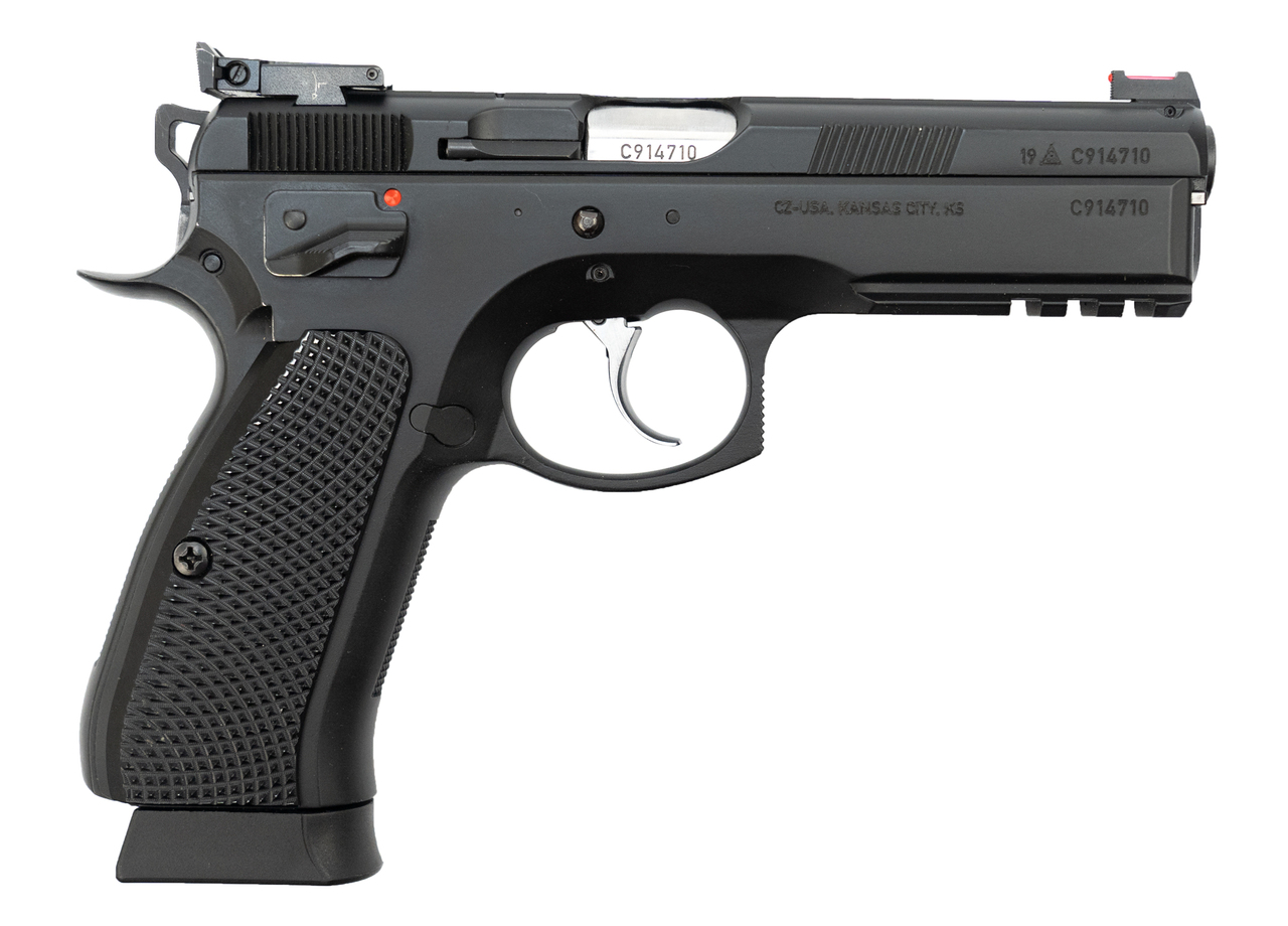 CZ 75 SP-01 Shadow Target II 9MM Custom Shop Used 3X18 Rd Mag Good Condition