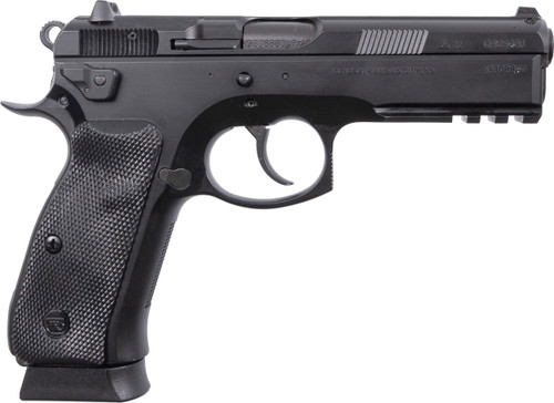 CZ 75 SP-01 Tactical 9mm, 4.6″ Barrel, Black, Steel Frame, 19rd