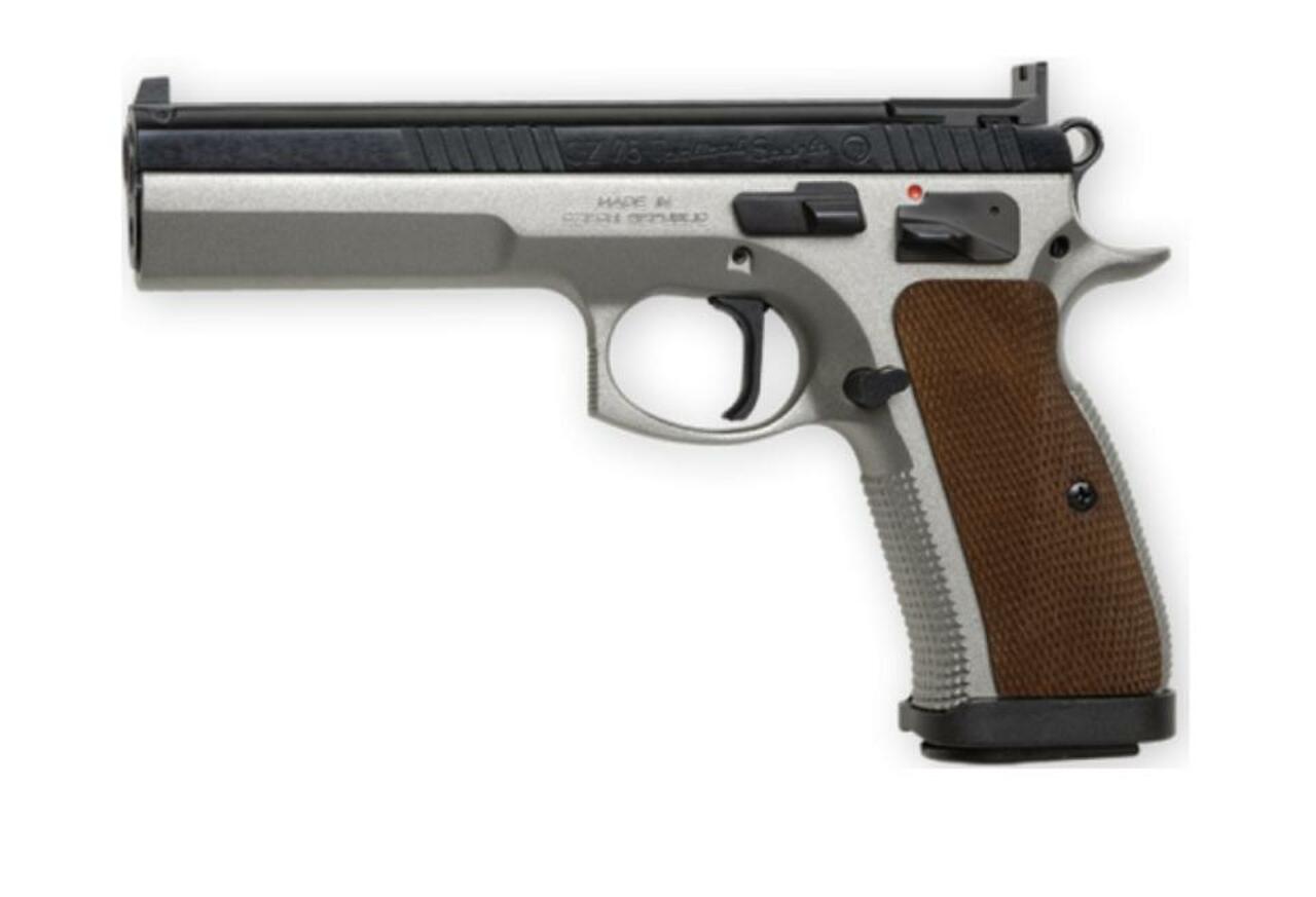 CZ 75 Tactical Sport 9mm, 5.4″,, , Two Tone, 10 rd