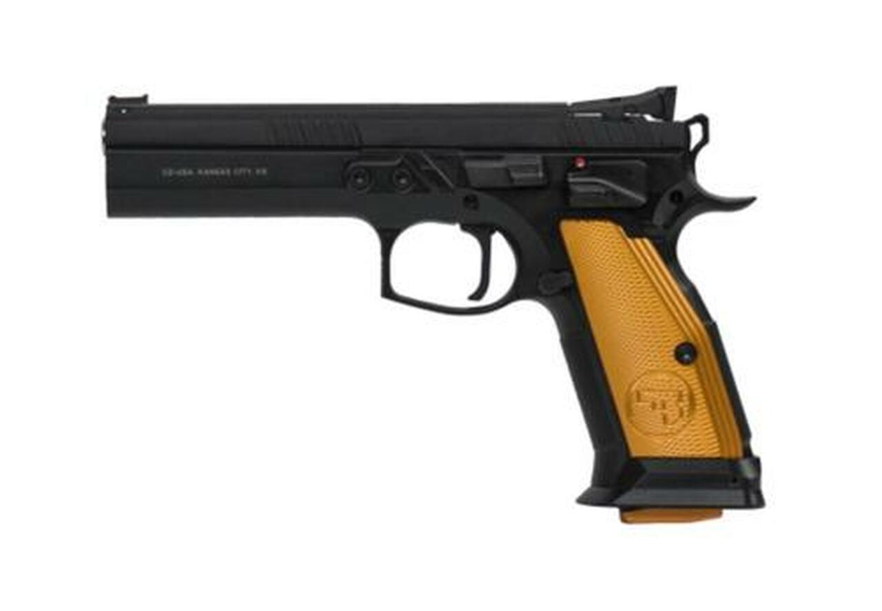 CZ 75 Tactical Sport Orange, 9mm,, , 5.4″, 10 rd