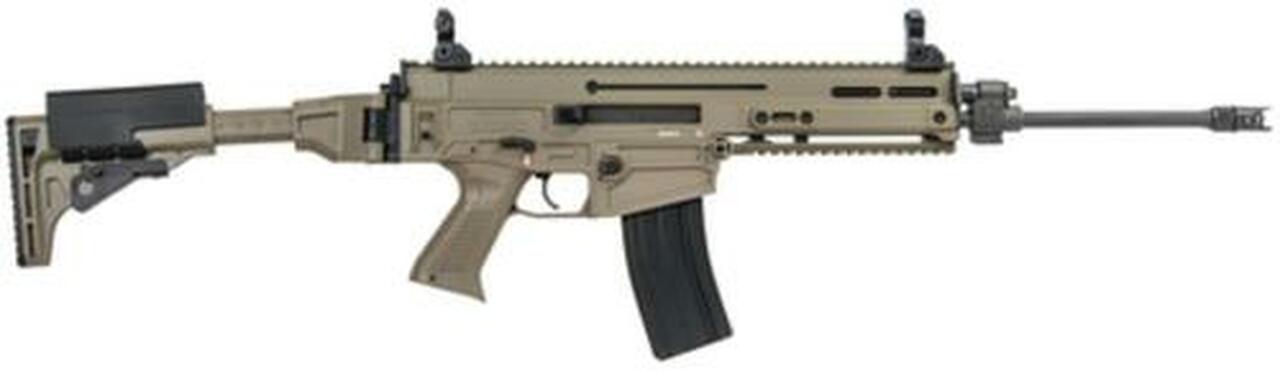 CZ 805 Bren S1 Carbine, .223/5.56 16″ Barrel Flat Dark Earth. Flip Sights 30 Rd Mag