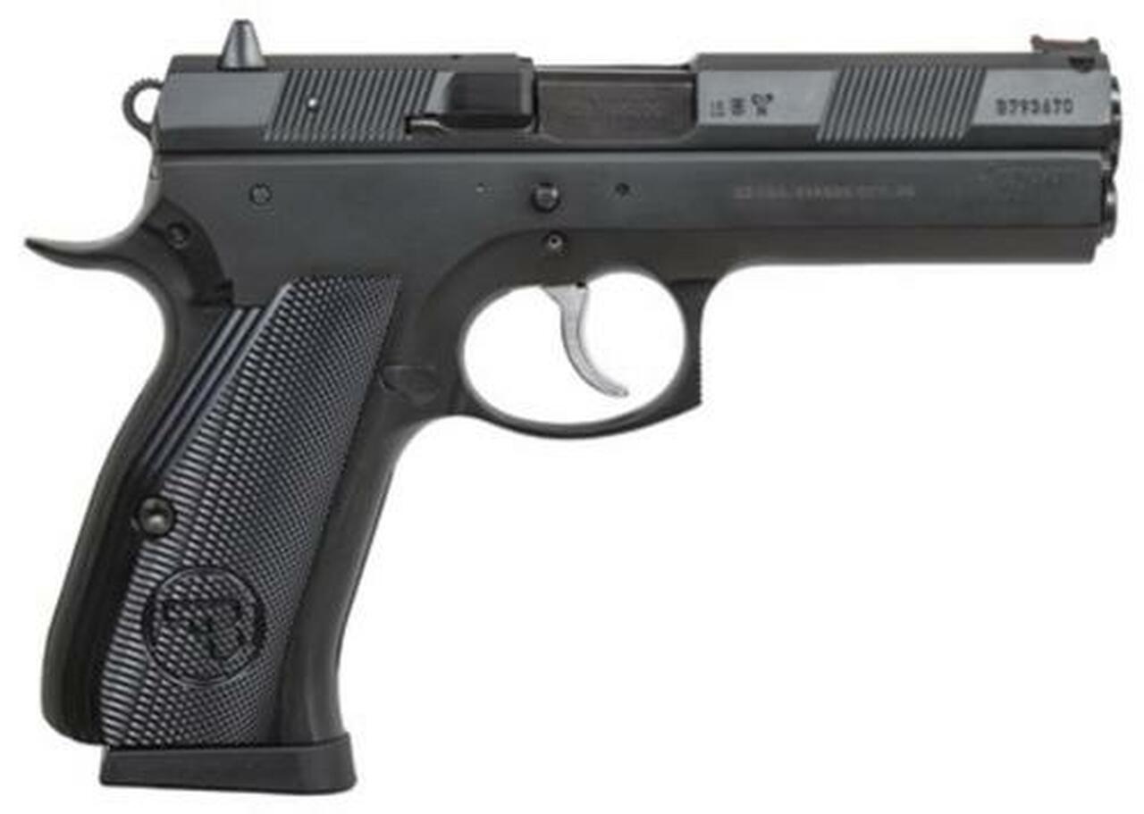 CZ 97 B, 45 ACP, 4.8″ Barrel, 10rd Mag, Aluminum Grip, Black