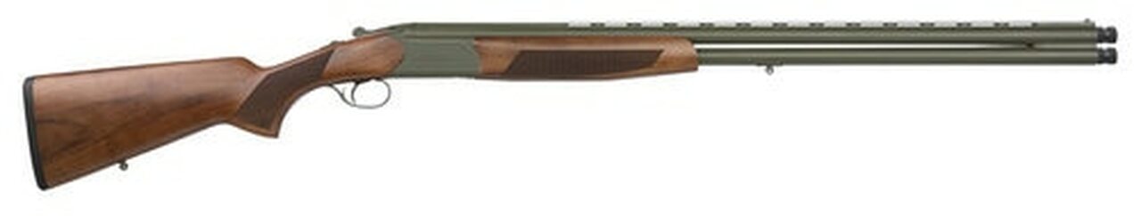 CZ Drake, Over/Under, 12 Ga 3″, 28″ Barrel, Olive DrabGreen Finish, Walnut Stock, 5 Choke Tubes, 2Rd, Bead Sight