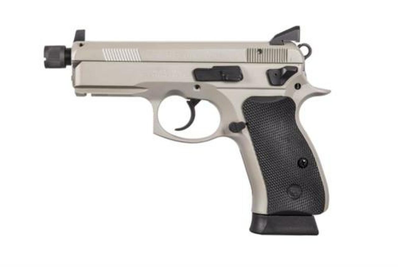 CZ P-01 Omega 9mm, Urban Grey, Suppressor Ready, NS,, , Swappable Safety/Decocker, 10 rd