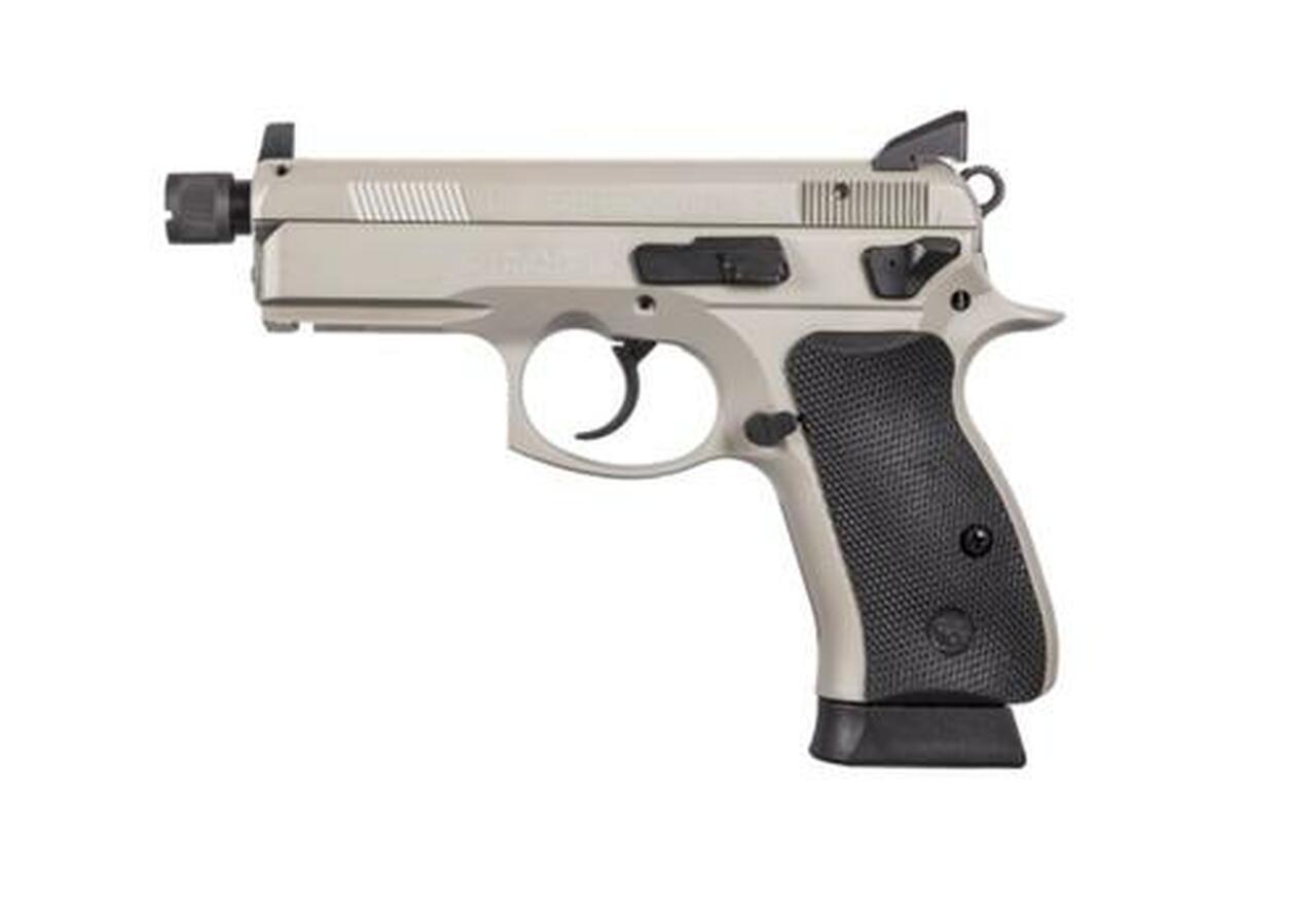 CZ P-01 Omega, 9mm, Urban Grey, Suppressor Ready, NS,, , Swappable Safety/Decocker, 16 rd