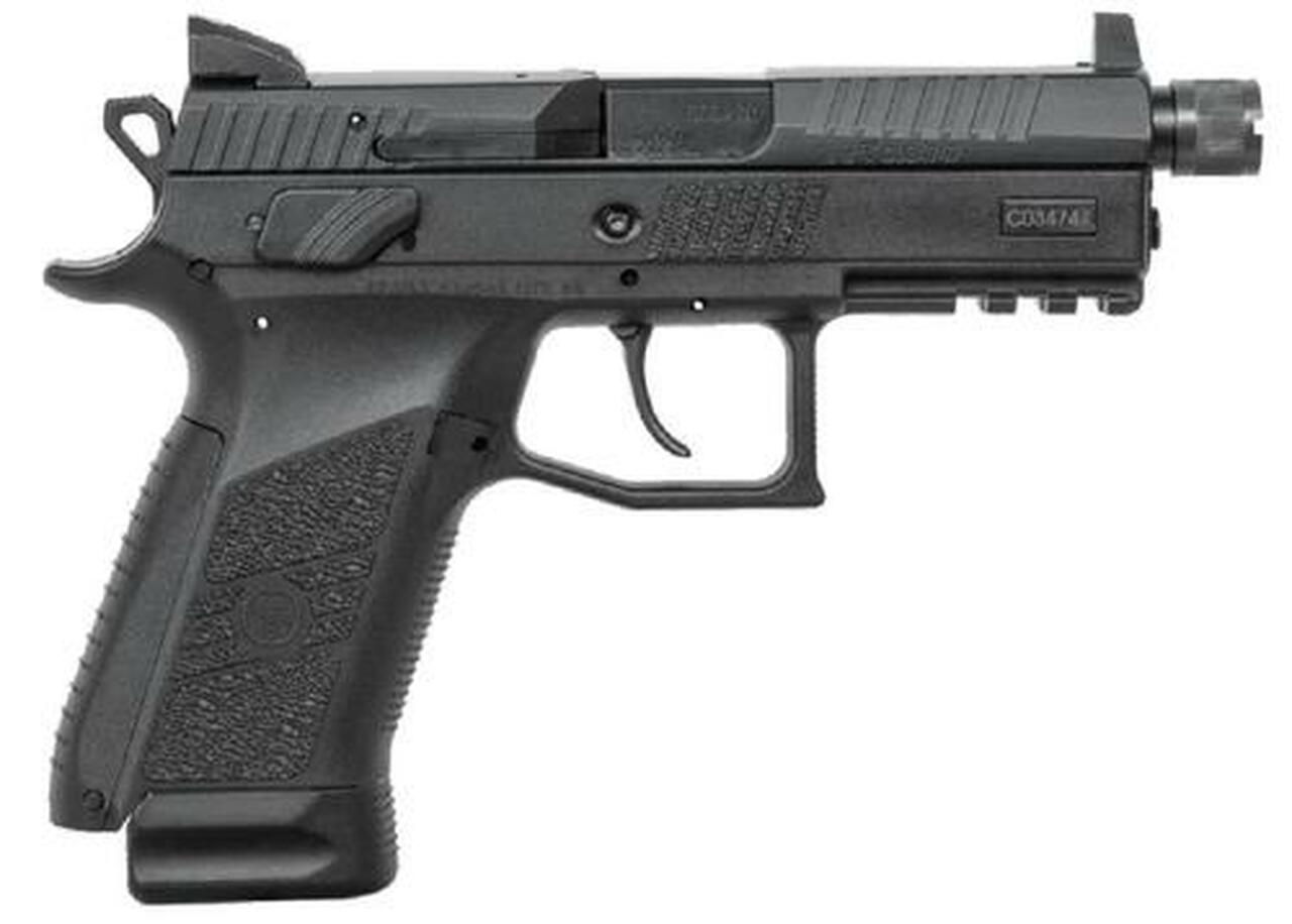 CZ P-07 Suppressor Ready, 9mm, 4.3″, Black Nitride, 17rds