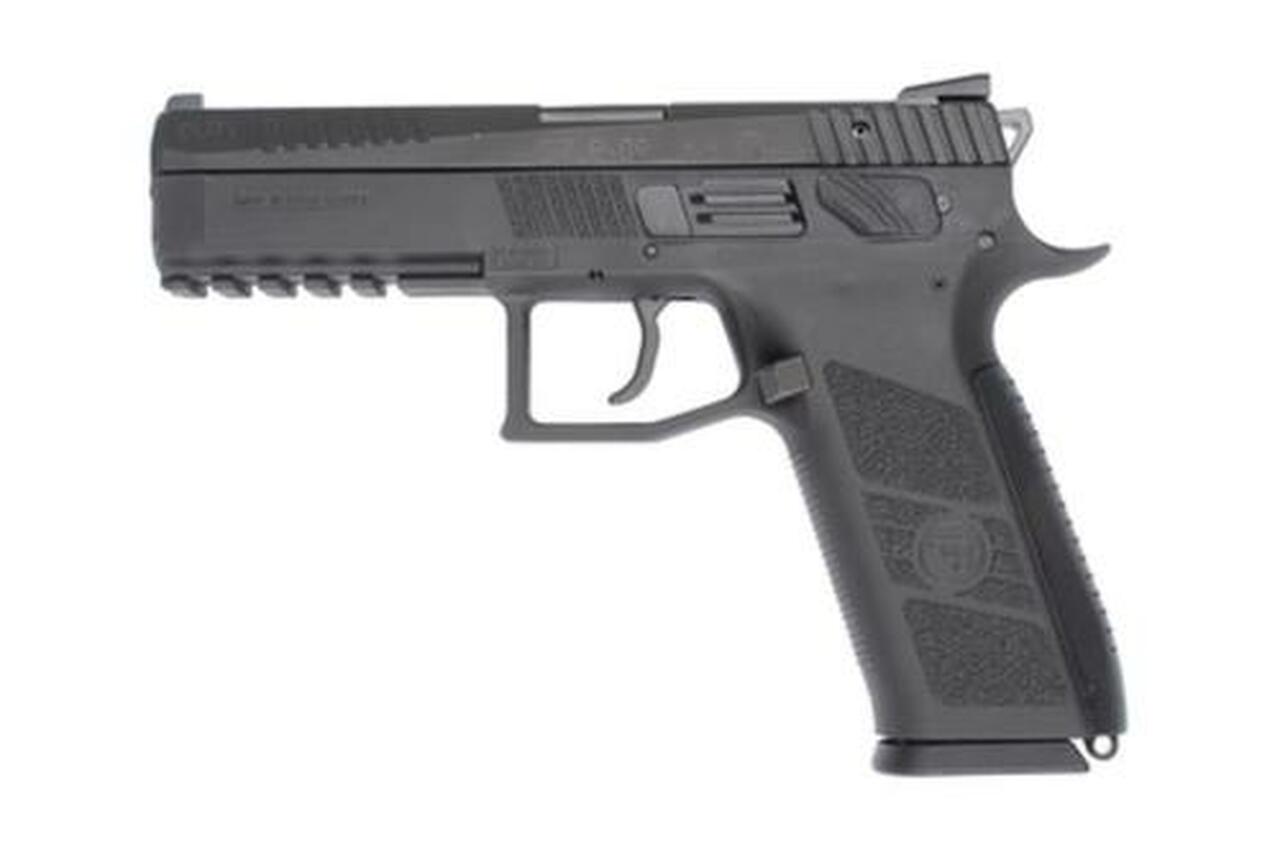 CZ P-09 Full Size DA/SA 40SW, 4.53″ Poly Grip/Frame Black, 15rd