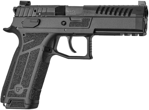 CZ P-09F Nocturne 9mm, 4.53″ Barrel, Black, Optic Ready, 19rd